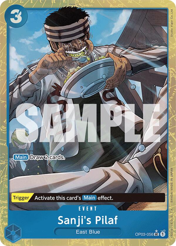 Sanji's Pilaf (Alternate Art) (OP03-056) - [Premium Booster -The Best-] Foil - Trinity Hobby