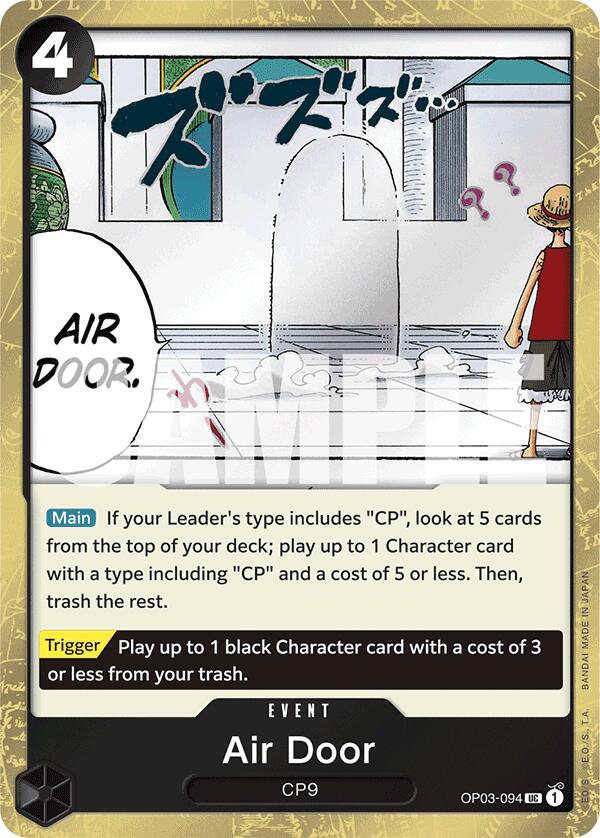 Air Door (Jolly Roger Foil) (OP03-094) - [Premium Booster -The Best-] Foil - Trinity Hobby