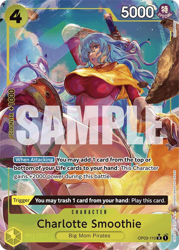 Charlotte Smoothie (Full Art) (OP03-110) - [Premium Booster -The Best-] Foil - Trinity Hobby