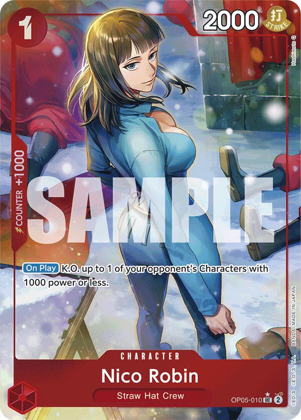 Nico Robin (Full Art) (OP05-010) - [Premium Booster -The Best-] Foil - Trinity Hobby