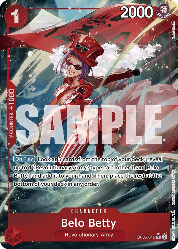 Belo Betty (Full Art) (OP05-015) - [Premium Booster -The Best-] Foil - Trinity Hobby