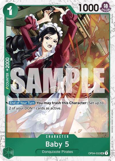 Baby 5 (OP04-032) (Jolly Roger Foil) (OP04-032) - [Premium Booster -The Best-] Foil - Trinity Hobby