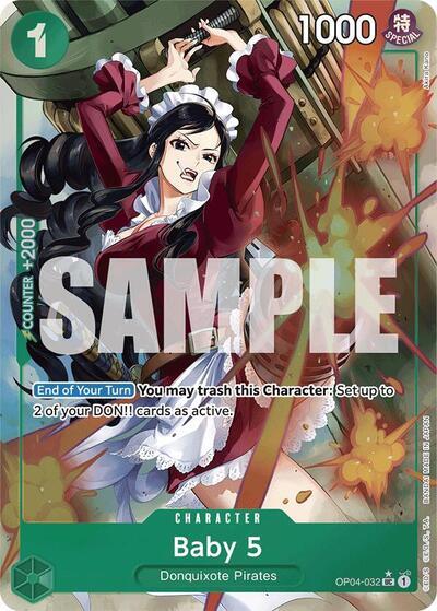 Baby 5 (OP04-032) (Full Art) (OP04-032) - [Premium Booster -The Best-] Foil - Trinity Hobby