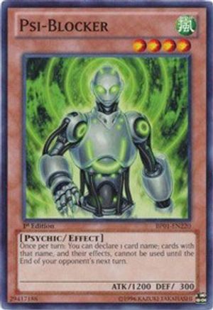 Psi-Blocker [BP01-EN220] Common - Trinity Hobby