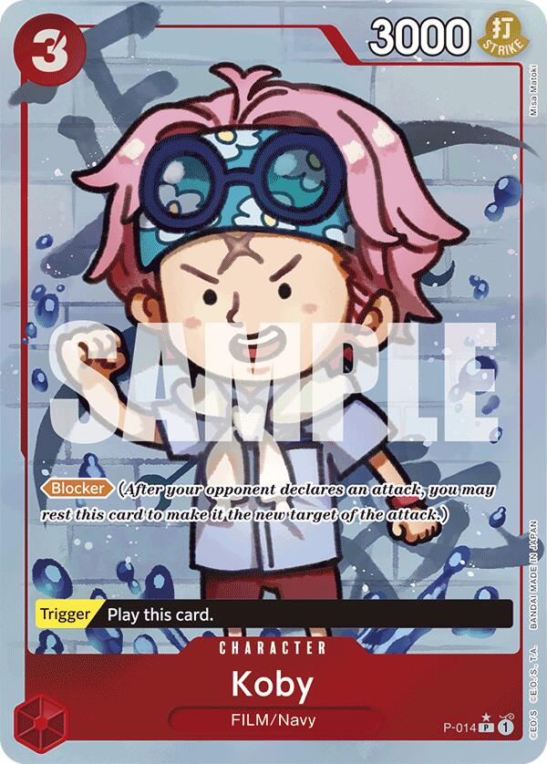 Koby (Full Art) (P-014) - [Premium Booster -The Best-] Foil - Trinity Hobby