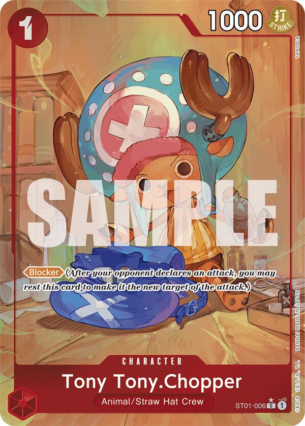 Tony Tony.Chopper (ST01-006) (Alternate Art) (ST01-006) - [Premium Booster -The Best-] Foil - Trinity Hobby