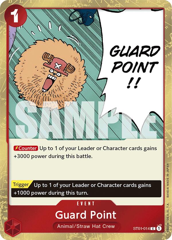 Guard Point (Jolly Roger Foil) (ST01-014) - [Premium Booster -The Best-] Foil - Trinity Hobby