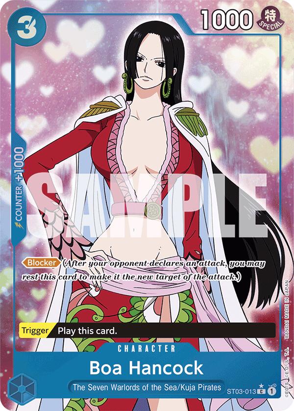 Boa Hancock (ST03-013) (Full Art) (ST03-013) - [Premium Booster -The Best-] Foil - Trinity Hobby