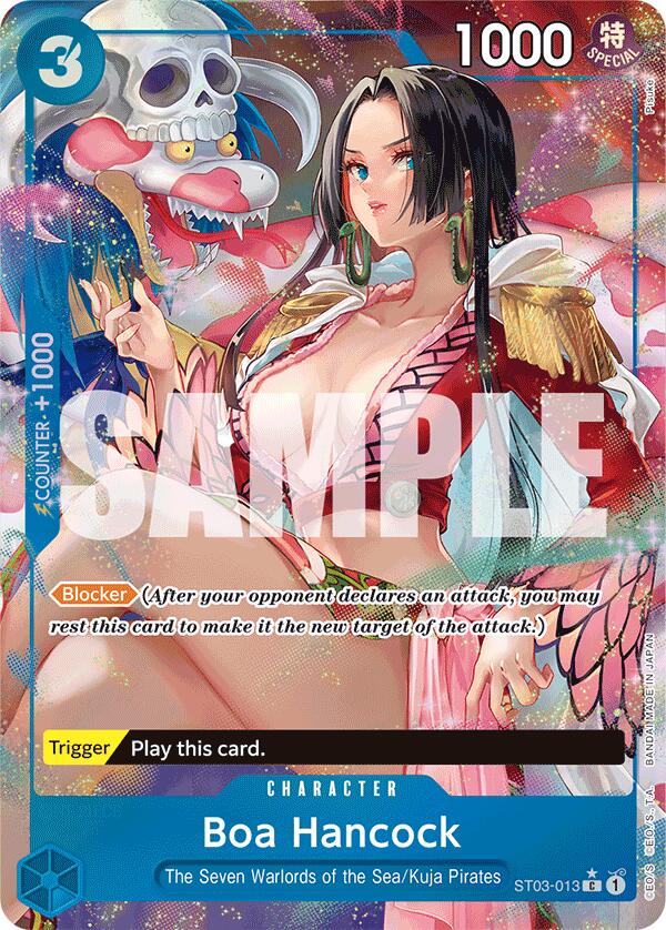 Boa Hancock (ST03-013) (Alternate Art) (ST03-013) - [Premium Booster -The Best-] Foil - Trinity Hobby