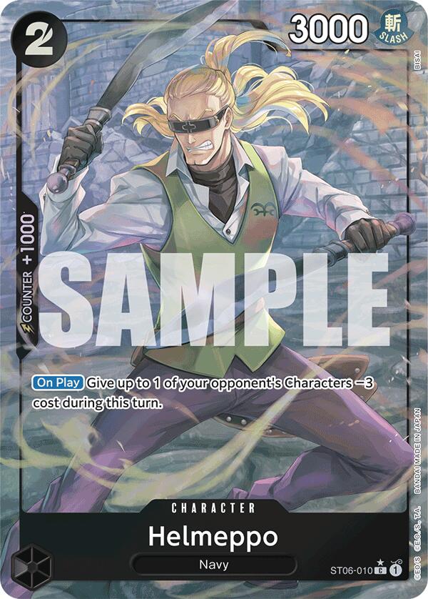 Helmeppo (Full Art) (ST06-010) - [Premium Booster -The Best-] Foil - Trinity Hobby