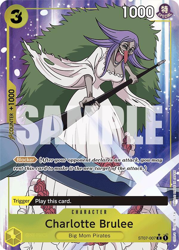 Charlotte Brulee (Full Art) (ST07-007) - [Premium Booster -The Best-] Foil - Trinity Hobby