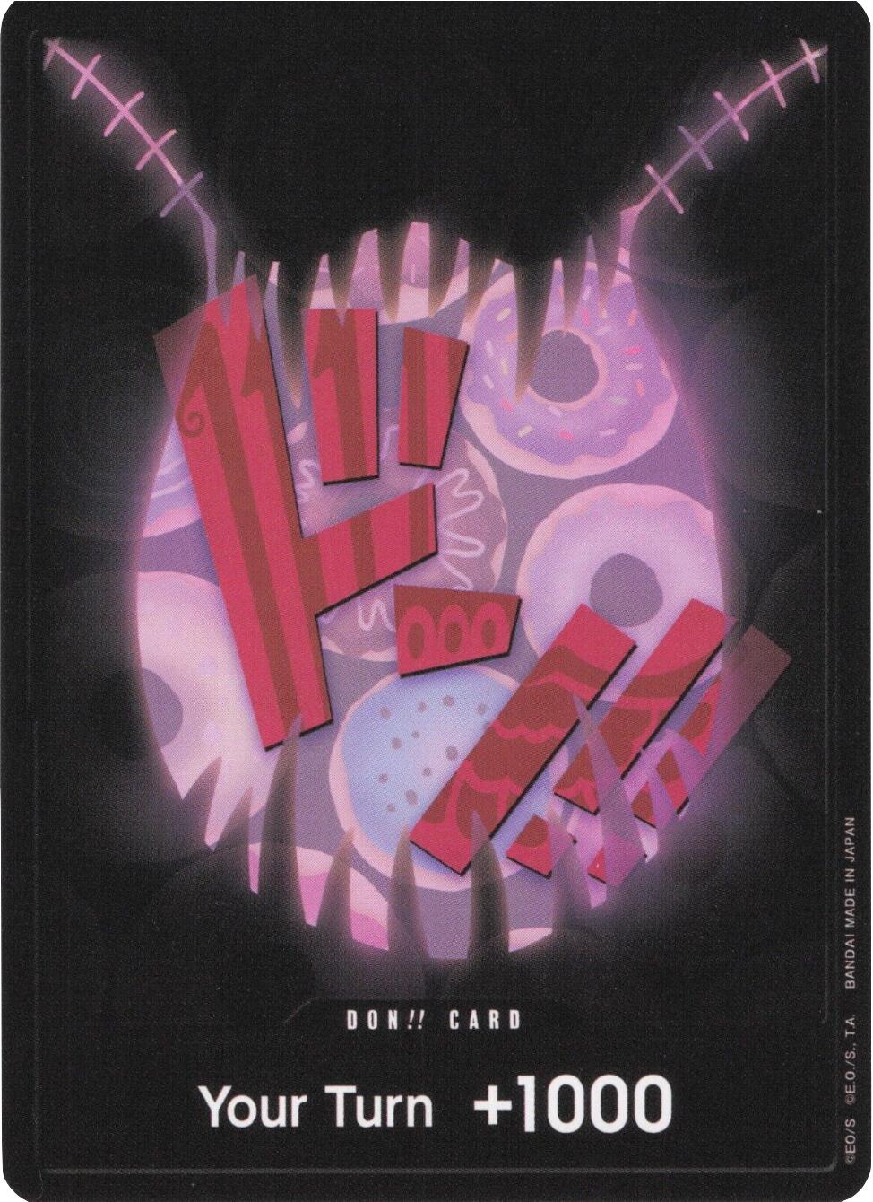 DON!! Card (Katakuri) - [Premium Booster -The Best-] - Trinity Hobby