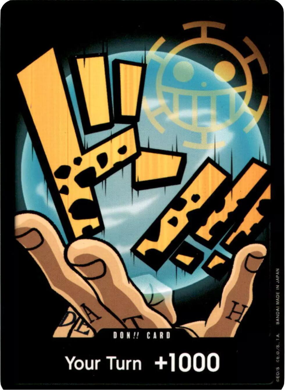 DON!! Card (Trafalgar Law) - [Premium Booster -The Best-]