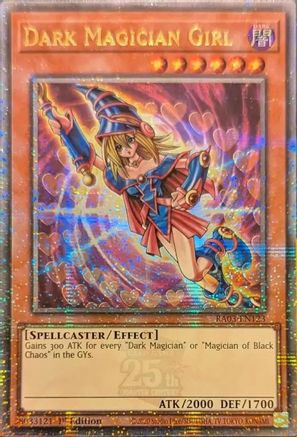 Dark Magician Girl (Quarter Century Secret Rare) (C) [RA03-EN123] Quarter Century Secret Rare - Trinity Hobby