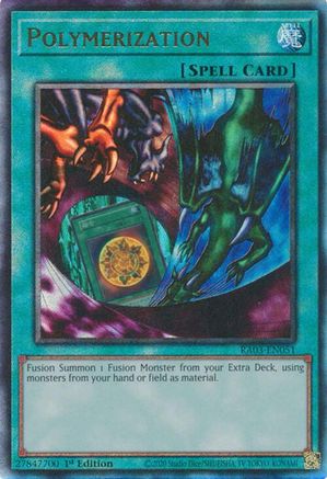 Polymerization (Alternate Art) (PUR) [RA03-EN051] Prismatic Ultimate Rare - Trinity Hobby