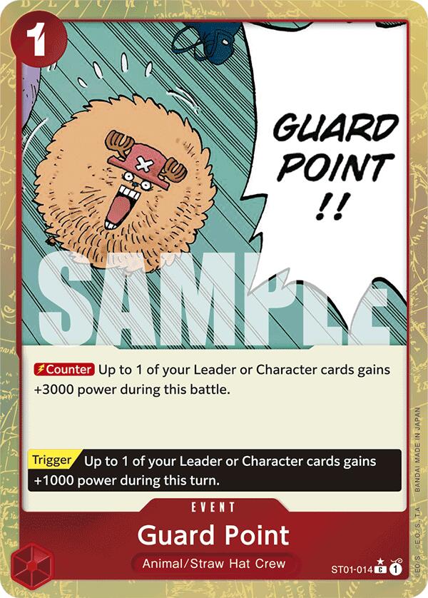 Guard Point (Textured Foil) (ST01-014) - [Premium Booster -The Best-] Foil - Trinity Hobby