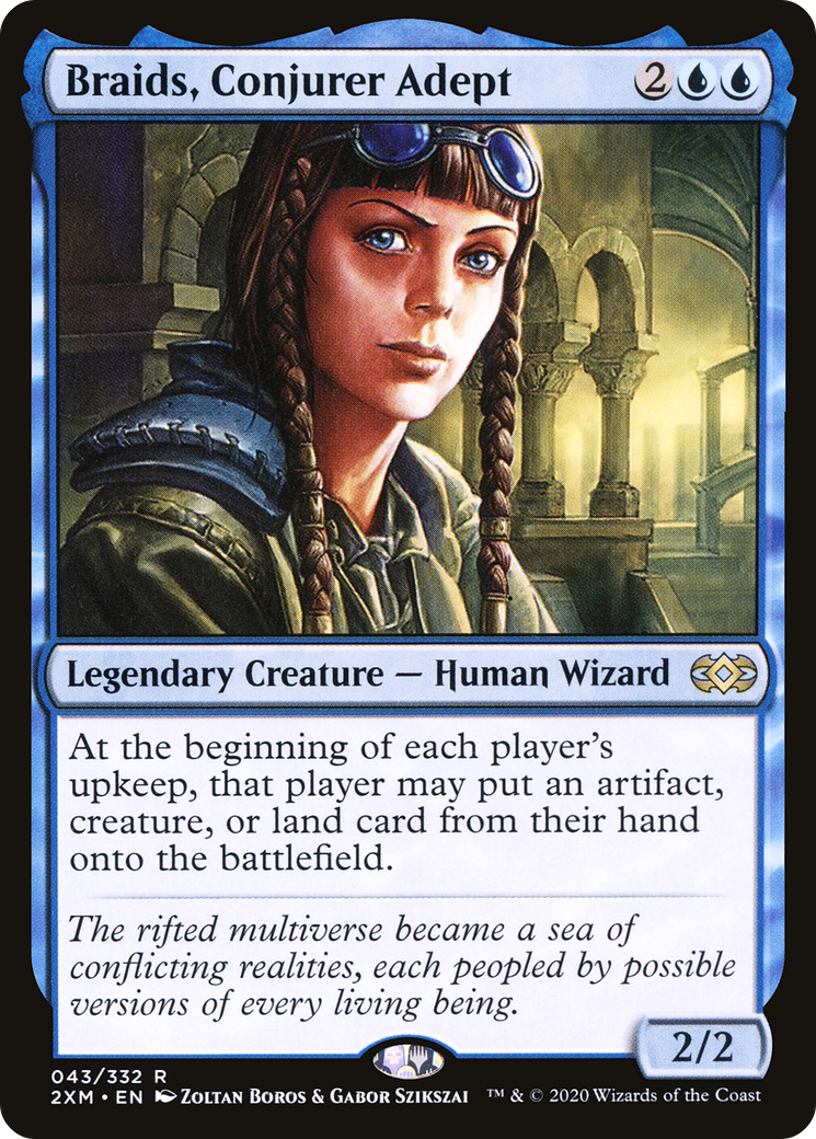 Braids, Conjurer Adept [Double Masters] - Trinity Hobby