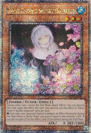 Ghost Sister & Spooky Dogwood (Alternate Art) (Quarter Century Secret Rare) [RA03-EN020] Quarter Century Secret Rare - Trinity Hobby