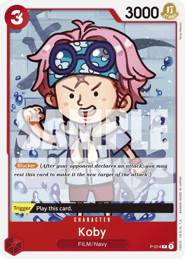 Koby (Reprint) (P-014) - [Premium Booster -The Best-] - Trinity Hobby