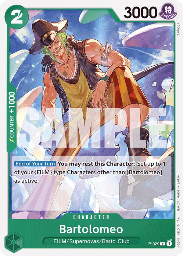 Bartolomeo (P-029) (Reprint) (P-029) - [Premium Booster -The Best-] - Trinity Hobby
