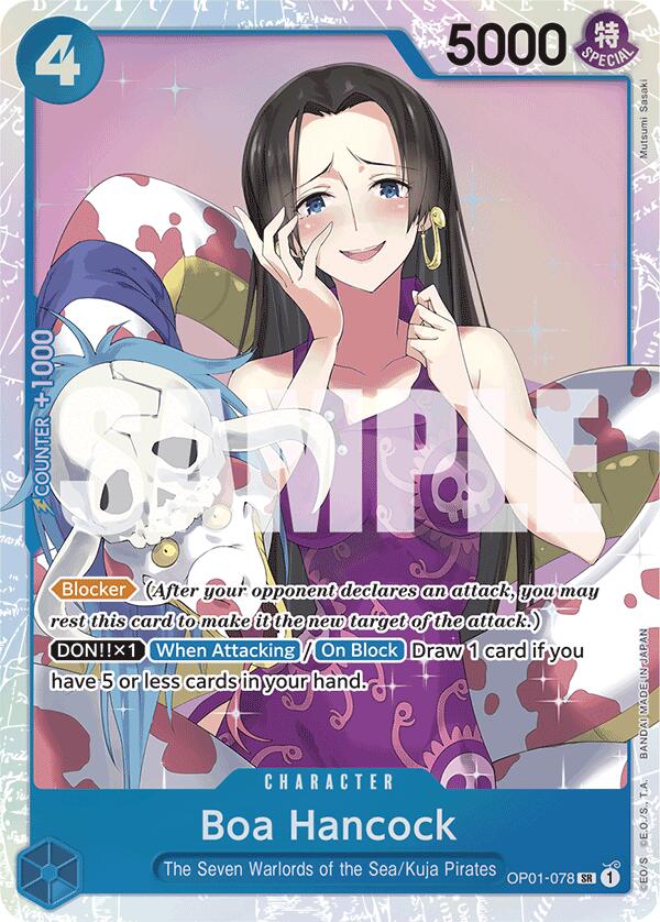 Boa Hancock (OP01-078) (Reprint) (OP01-078) - [Premium Booster -The Best-] Foil - Trinity Hobby