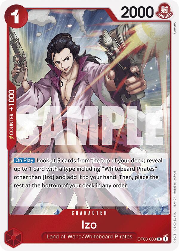 Izo (OP03-003) (Reprint) (OP03-003) - [Premium Booster -The Best-] Foil - Trinity Hobby