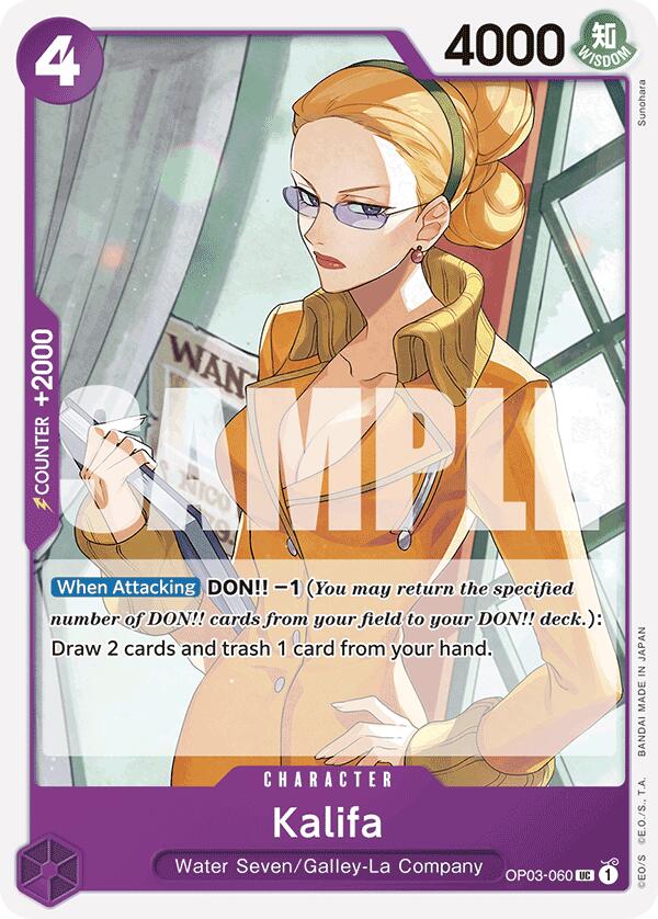 Kalifa (Reprint) (OP03-060) - [Premium Booster -The Best-] - Trinity Hobby