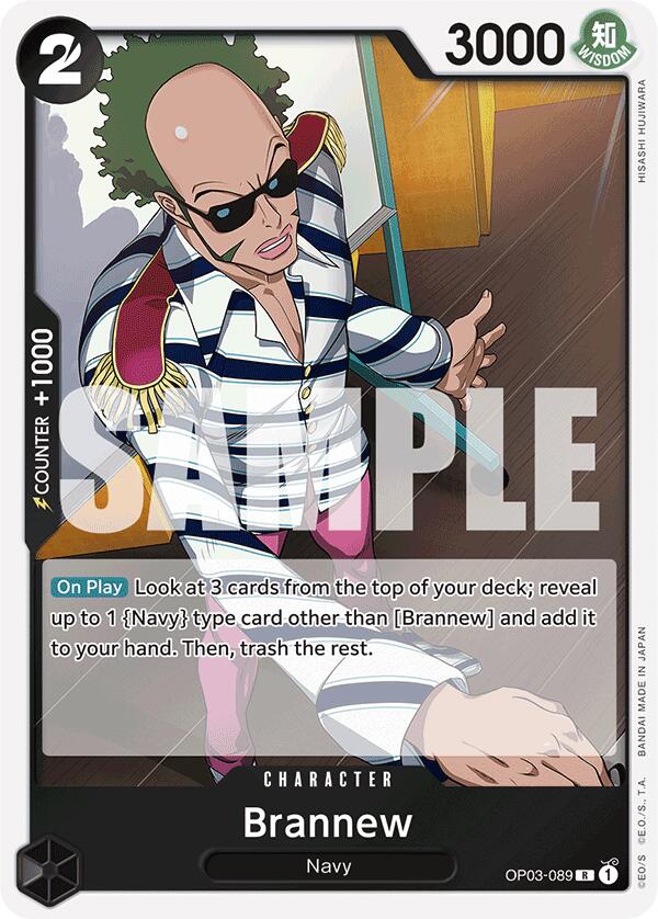Brannew (Reprint) (OP03-089) - [Premium Booster -The Best-] Foil - Trinity Hobby