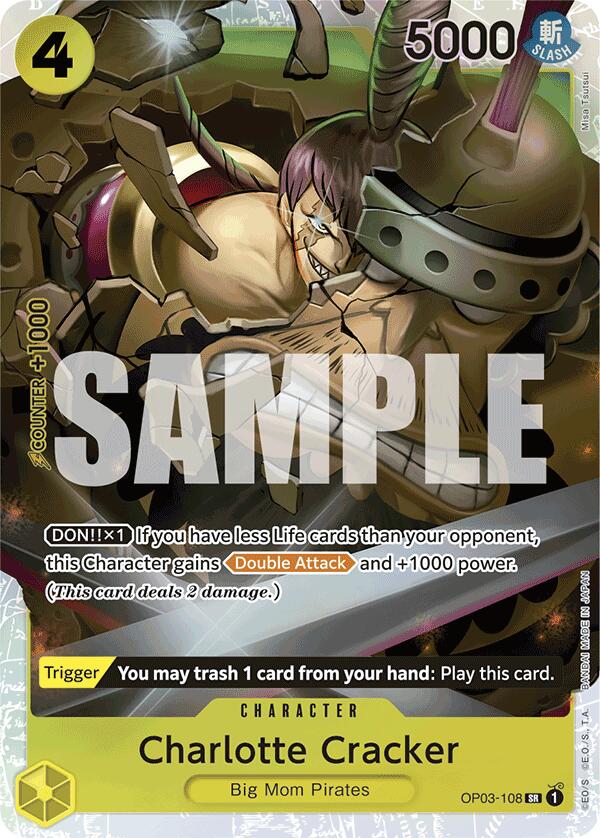 Charlotte Cracker (Reprint) (OP03-108) - [Premium Booster -The Best-] Foil - Trinity Hobby