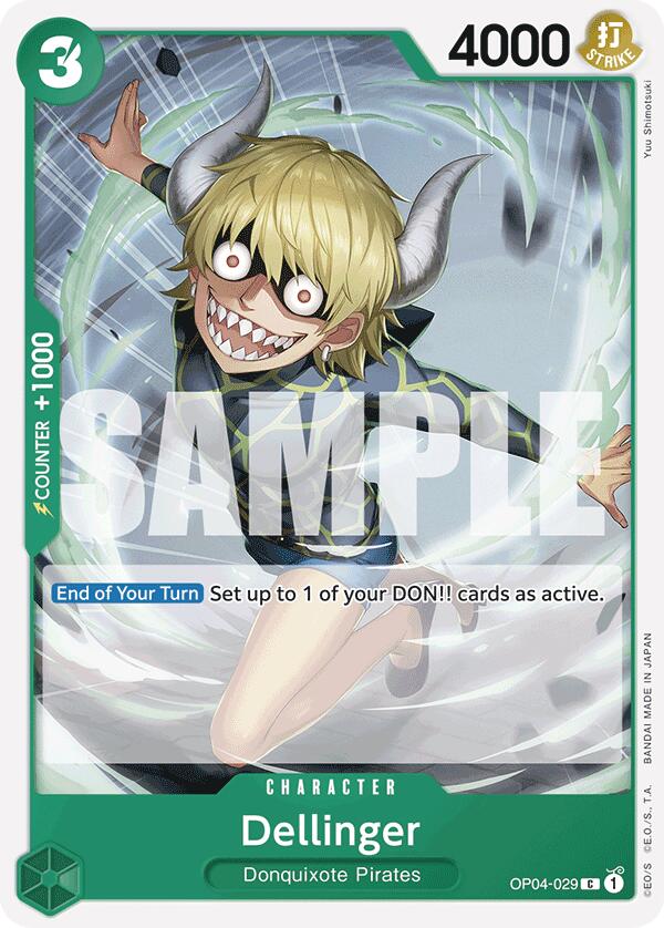 Dellinger (Reprint) (OP04-029) - [Premium Booster -The Best-] - Trinity Hobby