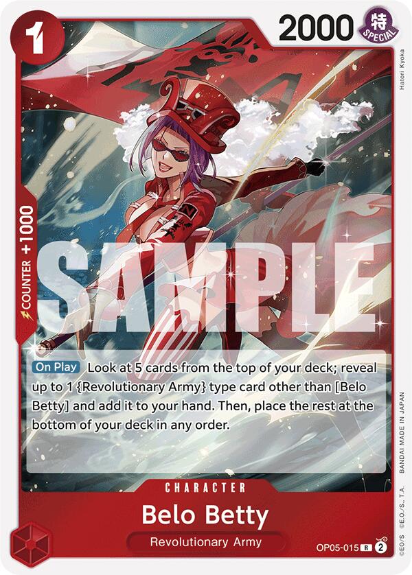 Belo Betty (OP05-015) (Reprint) (OP05-015) - [Premium Booster -The Best-] Foil - Trinity Hobby