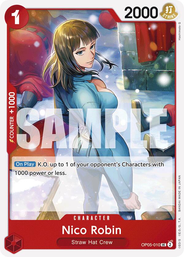 Nico Robin (Reprint) (OP05-010) - [Premium Booster -The Best-] - Trinity Hobby