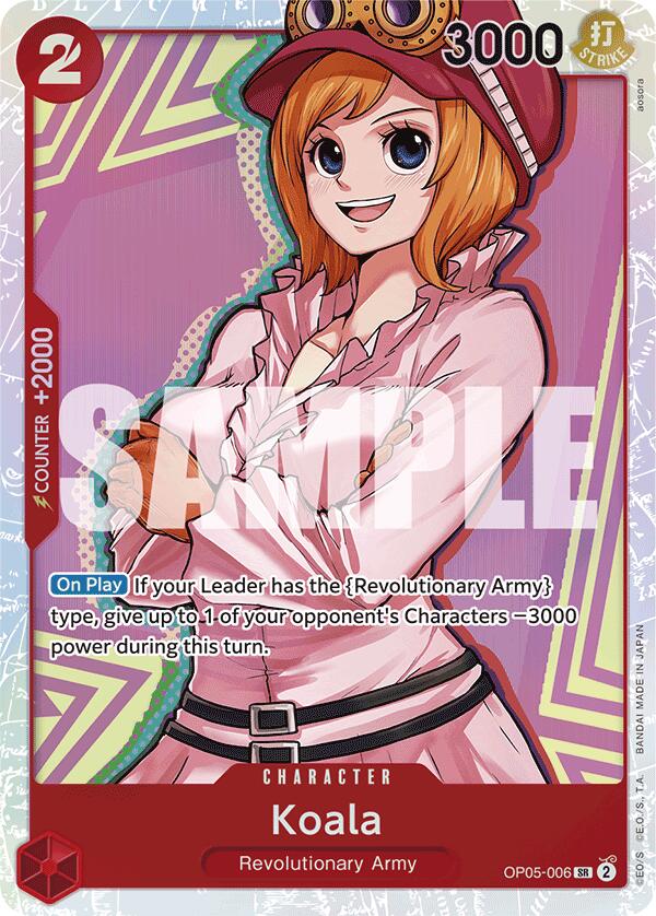 Koala (Reprint) (OP05-006) - [Premium Booster -The Best-] Foil - Trinity Hobby