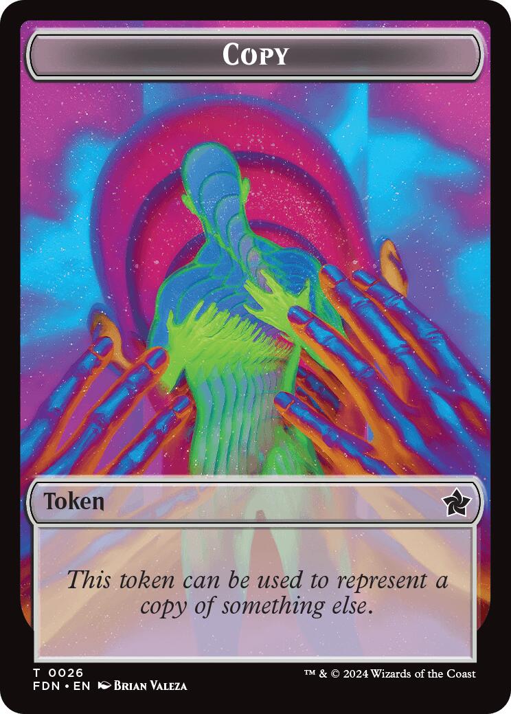 Copy // Human Double-Sided Token [Foundations Tokens] - Trinity Hobby