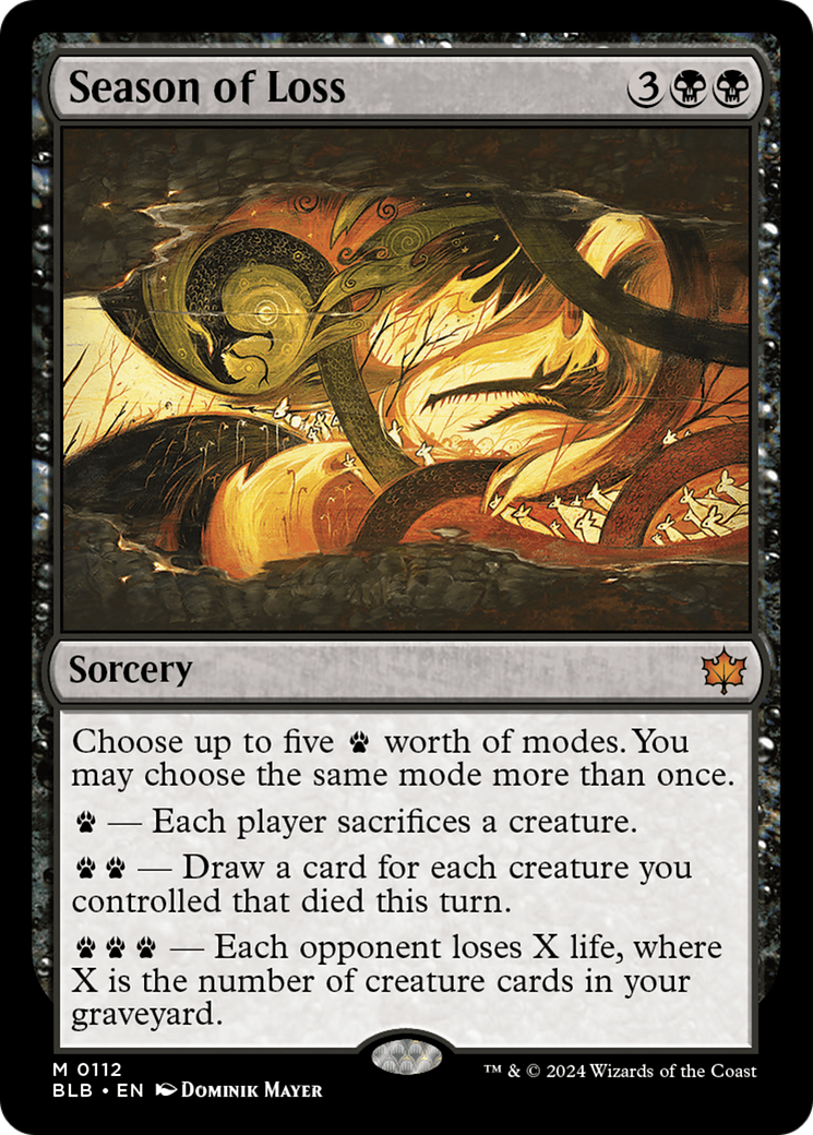 Season of Loss [Bloomburrow] - Trinity Hobby