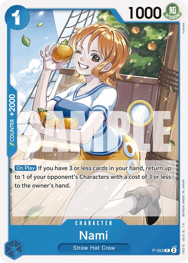 Nami (P-053) (Reprint) (P-053) - [Premium Booster -The Best-] - Trinity Hobby