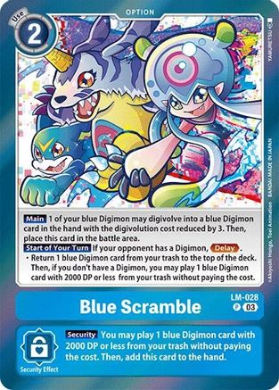Blue Scramble [LM-028] [Special Limited Set] - Trinity Hobby