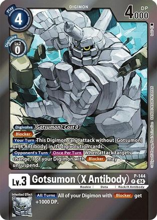 Gotsumon [P-144] (X Antibody) (Reprint) [Special Limited Set] - Trinity Hobby