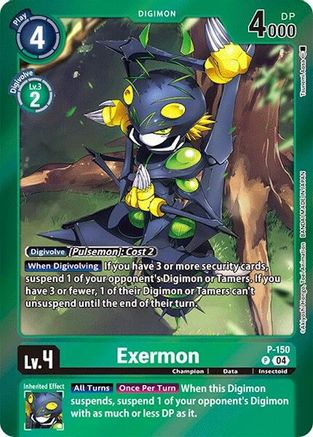 Exermon [P-150] (Reprint) [Special Limited Set] - Trinity Hobby
