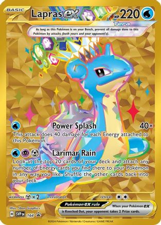 Lapras ex (164) [Scarlet & Violet: Black Star Promos] - Trinity Hobby