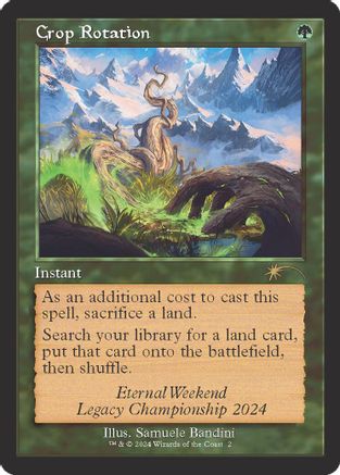 Crop Rotation (Retro Frame) (GAME-002) - [Game Day & Store Championship Promos] - Trinity Hobby