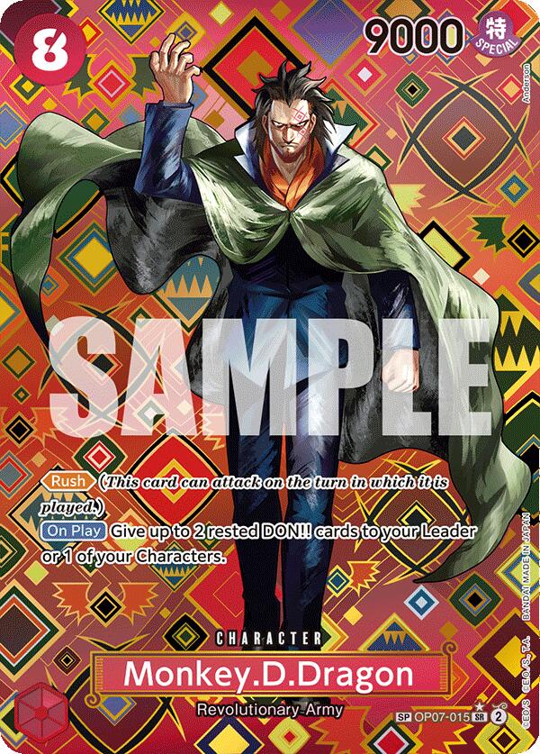 Monkey.D.Dragon (SP) (OP07-015) - [Emperors in the New World] Foil - Trinity Hobby