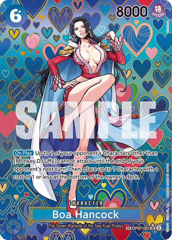 Boa Hancock (SP) (OP07-051) - [Emperors in the New World] Foil - Trinity Hobby