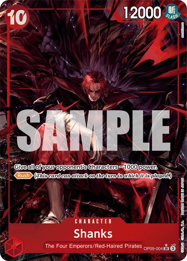 Shanks (004) (Alternate Art) (OP09-004) - [Emperors in the New World] Foil - Trinity Hobby