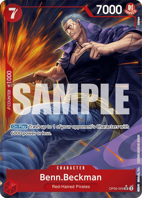 Benn.Beckman (Parallel) (OP09-009) - [Emperors in the New World] Foil - Trinity Hobby