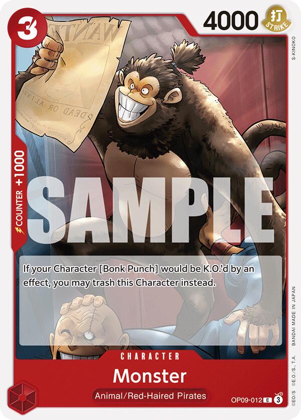 Monster (OP09-012) - [Emperors in the New World] - Trinity Hobby