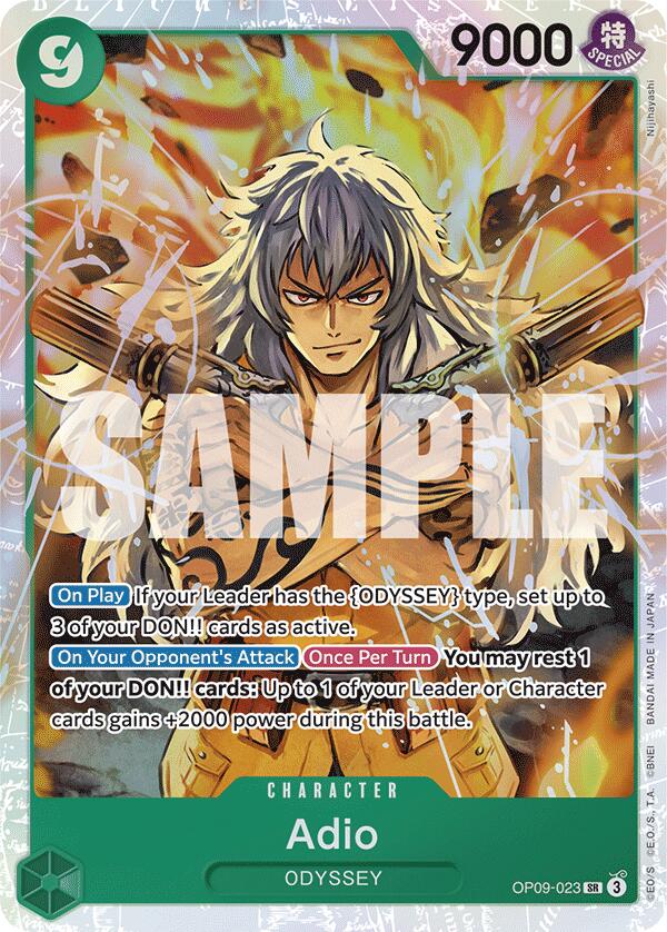 Adio (OP09-023) - [Emperors in the New World] - Trinity Hobby