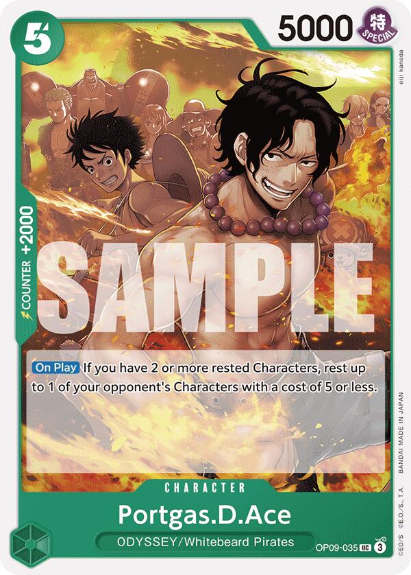 Portgas.D.Ace (OP09-035) - [Emperors in the New World] - Trinity Hobby