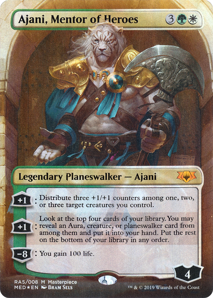 Ajani, Mentor of Heroes [Mythic Edition] - Trinity Hobby