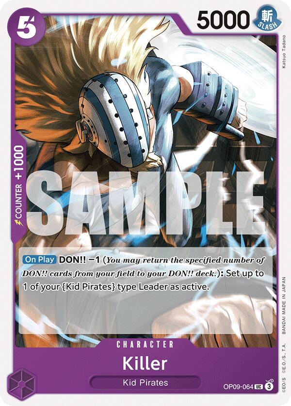 Killer (OP09-064) - [Emperors in the New World] - Trinity Hobby